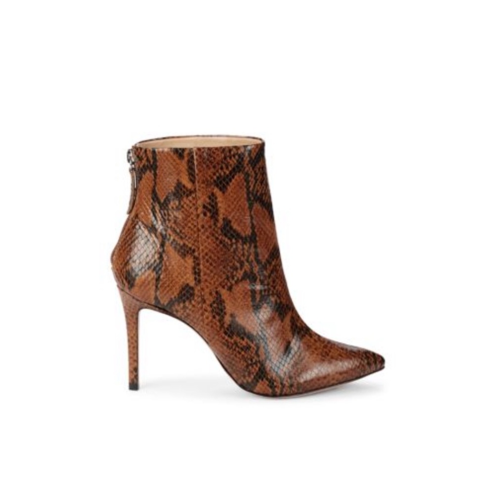 Schutz snakeskin bootie BNWT